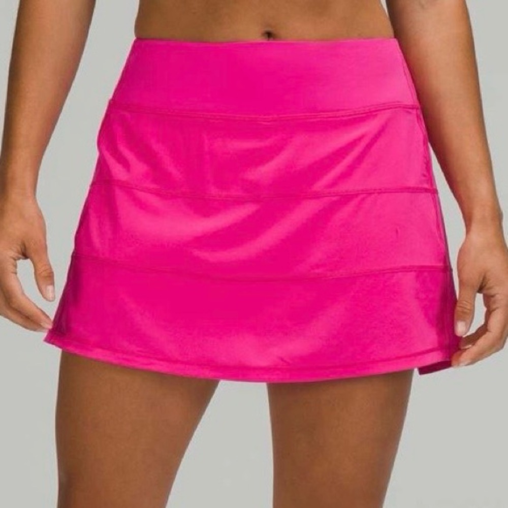 NEW Lululemon Pace Rival Skirt Hot Pink